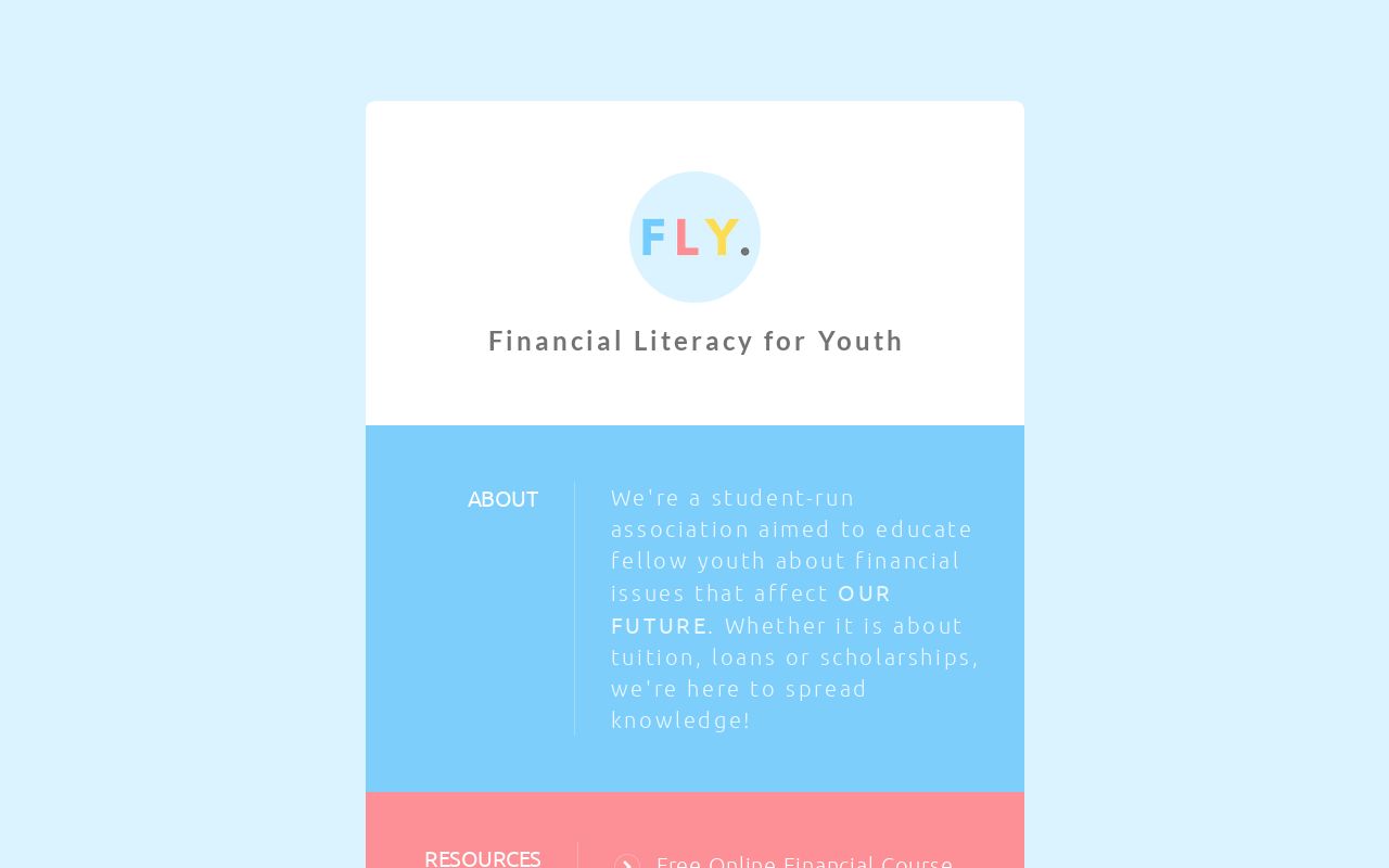 Financial Literacy for Youth